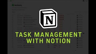 Task Management with Notion (Part 1)