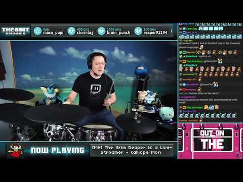 The8BitDrummer: The Grim Reaper is a Live-Streamer / Mori Calliope