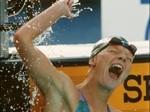Olympic Games 1992 - 400m Freestyle Dagmar Hase vs. Janet Evans