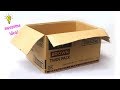 Easy Creative Idea With Cardboard Box Amazing Cardboard Box Idea That You Can Make At Home