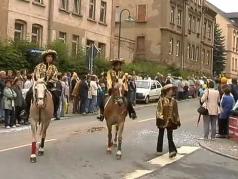 40 Jahre OCV - Festumzug durch Oelsnitz