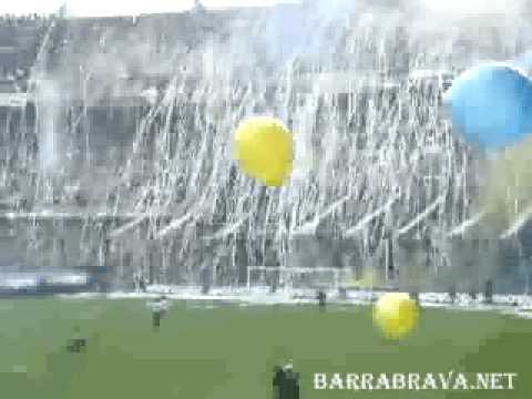 "La 12 (Boca Juniors) - Recibimiento historico - barrabrava.net" Barra: La 12 • Club: Boca Juniors