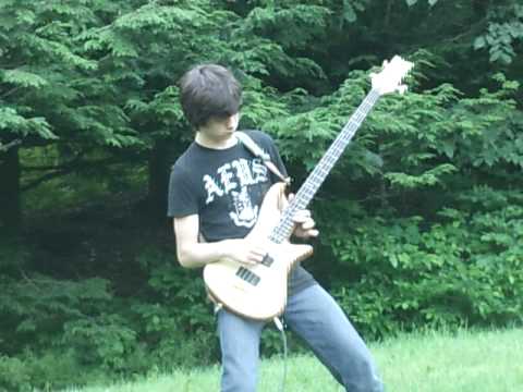 4th of july star spangled banner on bass guitar by Sam Reed