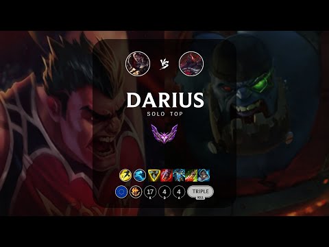 Darius Top vs Sion - EUW Master Patch 13.18