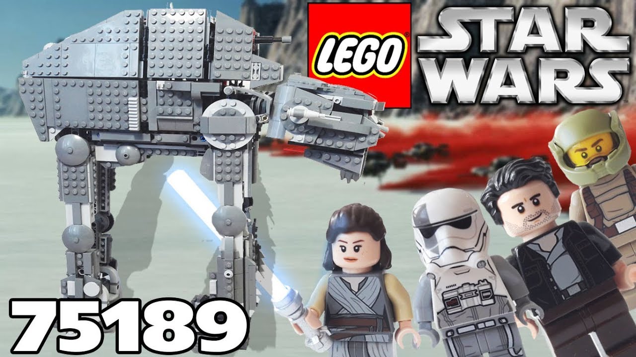 Lego Star Wars 75189 Штурмовой шагоход Первого Ордена