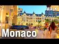MONACO WALKING TOUR Monte Carlo Tour With Captions 4K 60fps