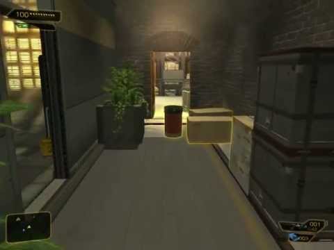 Takedown in a Buffer Zone 1 (Ghost + Double Takedown) - Deus Ex: Human Revolution