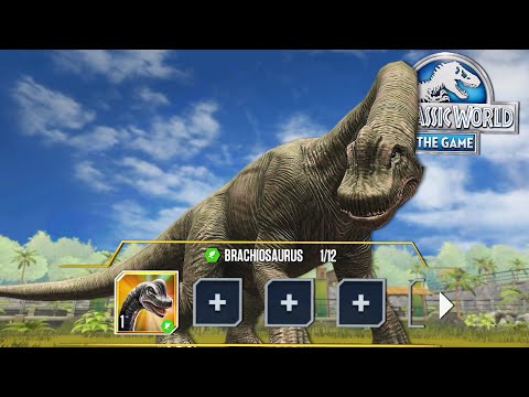 BRACHIOSAURUS UNLOCKED | NEW Legendary Dinosaur 🦕 Jurassic World: The Game