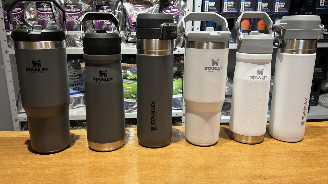 Review Garrafa Térmica Stanley: QUICK FLIP e FLIP STRAW