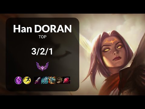 Han Doran Irelia vs Ryze TOP - KR MASTER Patch 14.23