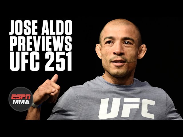Jose Aldo on why cut to 135-pounds is easier than 145