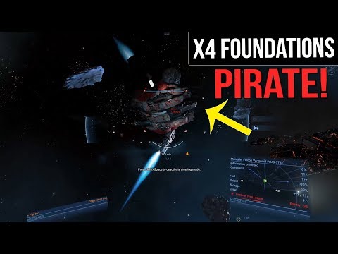 X4 Foundations -  Lets Play | Ep 4 | Pirated!