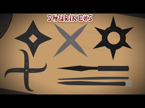 Shurikens (Ninja Throwing Stars)