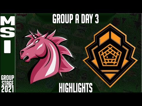 UOL vs PGG Highlights | MSI 2021 Day 3 Group A | Unicorns of Love vs Pentanet.GG
