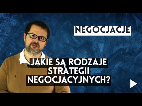 ✅Jakie są rodzaje strategii negocjacyjnych? ✅Kiedy należy je stosować?