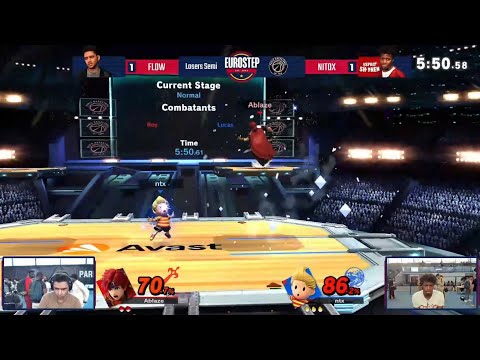 Nitox (Lucas) vs Flow (Roy) | EUROSTEP WARTHOX | Top 8 Losers Semi - Super Smahs Bros Ultimate