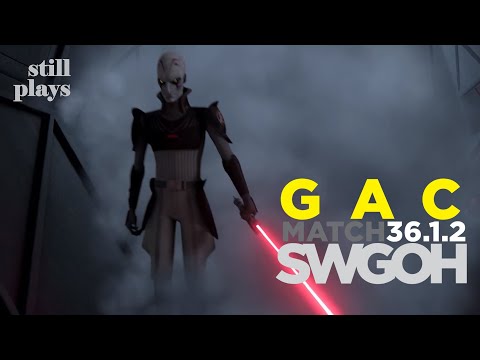 GAC 36.1.2 | 3 v 4 GL Roster Match - 3* Zorii + 5* Sana Testing - TIE Defender