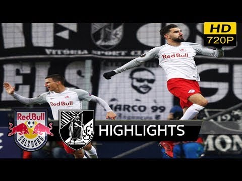 RB Salzburg vs Vitoria Guimaraes 3-0 - All Goals & Highlights (uefa europa league) 23/11/ 2017 HD