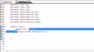Java Video Tutorial Part 66 |  JRadioButton