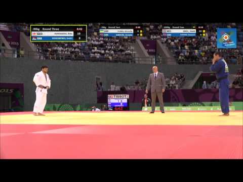 Beka Gviniashvili vs Dmitri Gerasimenko European games Baku 2015