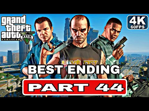 GTA 5 Enhanced Gameplay Walkthrough PART 44[4K 60FPS PC] No Commentary