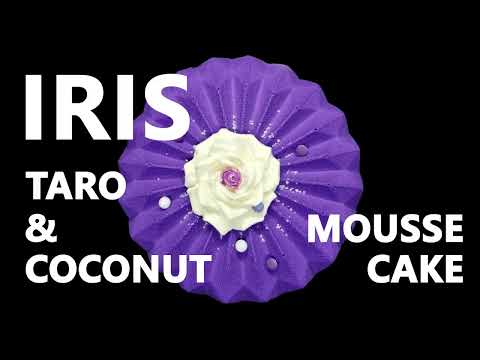 Iris - Taro and Coconut Mousse Cake