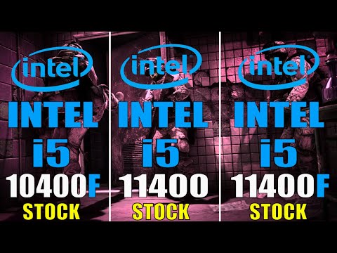 INTEL i5 10400F vs INTEL i5 11400 vs INTEL i5 11400F || PC GAMES TEST ||