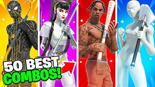 50 *BEST* TRYHARD Fortnite Combos
