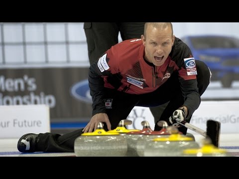 CURLING: CAN-SWE World Men's Chp 2015 - Semi