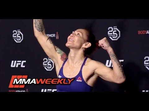 UFC 222 Official Weigh-In: Cris Cyborg vs Yana Kunitskaya