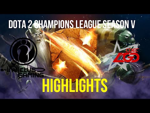 Dota 2 Highlights of iG vs CDEC - D2CL Season 5