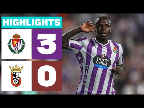 REAL VALLADOLID 3 - 0 AD CEUTA | RESUMEN LALIGA HYPERMOTION