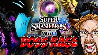 BOSS RAGE! Featuring MASTER FORTRESS &amp; CLOUD (Super Smash Bros Wii-U)