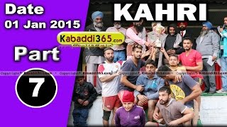 Kahri (Hoshiarpur)  Kabaddi Tournament 1 Jan 2015 Part 1 by Kabaddi365.com