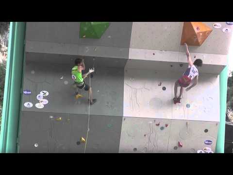 Thomas Tauporn vs Adam Ondra, Duel Men Final - IFSC Climbing World Championship 2011