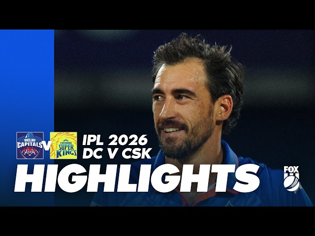 Delhi Capitals v Chennai Super Kings I Full Match Highlights I Game 48 IPL 2026 I Fox Cricket
