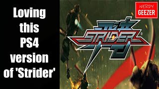 Loving this PS4 version of 'Strider'