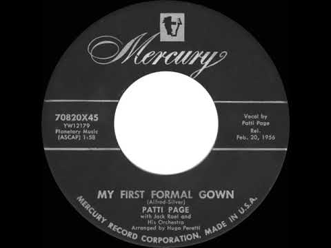 1956 Patti Page - My First Formal Gown