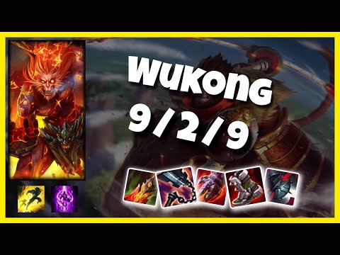 Wukong vs Irelia EU Challenger TOP (9/2/9) - v10.25