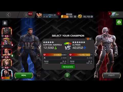 Elders Bane push.. Cap cleaning up the trash 5.4.6 ULTRON FINAL BOSS fight!!!