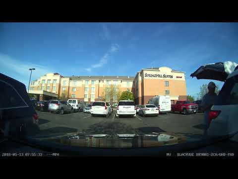 Bad Driver Parking at Spring Hill Suites by Marriott at Eden Prairie