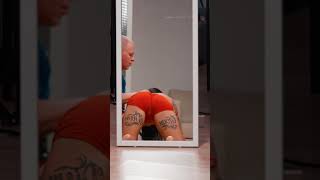 Original stretch work + correction—Oksana gets a smooth mobility upgrade #chiropractic