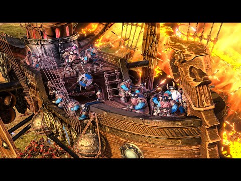 DWARFS vs SKAVEN - TotalWar Warhammer 3