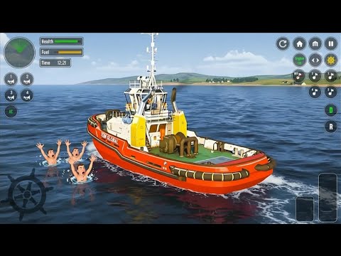 Real Cargo Ship Simulator 3D Gameplay 🚢 | Mobile Ship Simulator Android | Car Transportation