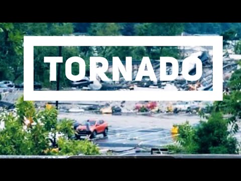 🌪 Fuerte TORNADO en Bensalem Pennsylvania #Shorts