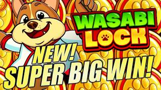 ★NEW SLOT!★ SUPER $USHI BIG WIN!! 🍣 WASABI LOCK (SUSHI CAT & HIBACHI HOUND) Slot Machine (EVERI)