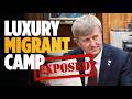 Cllr Peter Harris EXPOSES Luxury Migrant Camp in Essex.