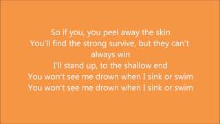 Sink or Swim Hedley lyrics
