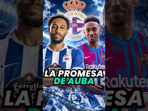 🔥 La HISTORIA de AUBAMEYANG 🇬🇦 el ídolo del DEPORTIVO en LaLiga #aubameyang #deportivodelacoruña
