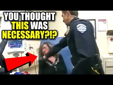 Cop PUNCHES Handcuffed Woman Without Thinking Twice